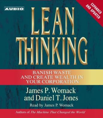 Lean Thinking: Banish Waste and Create Wealth in Your Corporation, 2nd Ed audiobook cover
