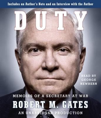 Duty: Memoirs of a Secretary at War audiobook cover
