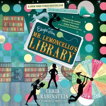 Escape from Mr. Lemoncello's Library audiobook cover