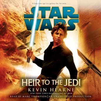 Star Wars: Heir to the Jedi audiobook cover