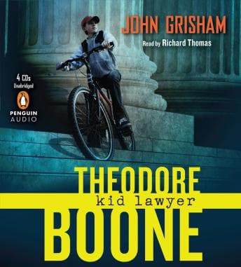 Theodore Boone: Kid Lawyer audiobook cover