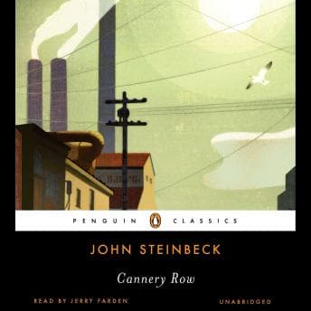 Cannery Row audiobook cover