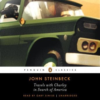 Travels with Charley in Search of America audiobook cover