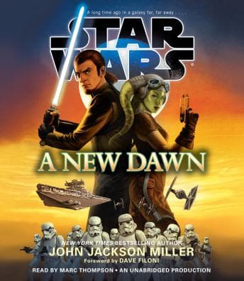 Star Wars: New Dawn audiobook cover