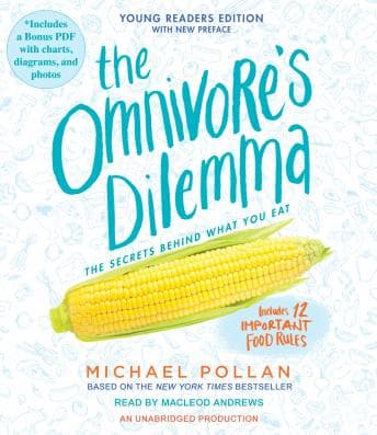 Omnivore's Dilemma: Young Readers Edition audiobook cover