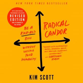 Radical Candor: Fully Revised & Updated Edition: Be a Kick-Ass Boss Without Losing Your Humanity audiobook cover