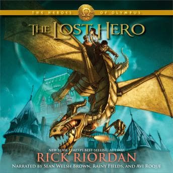 Lost Hero audiobook cover