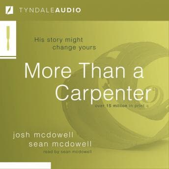 More Than a Carpenter audiobook cover