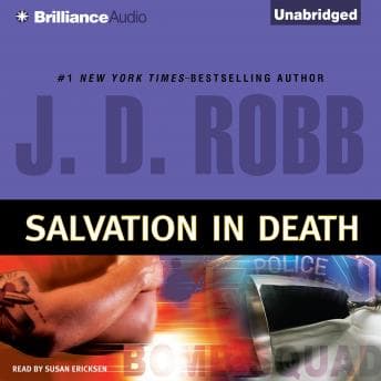 Salvation in Death audiobook cover