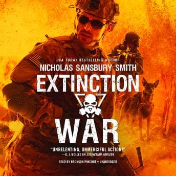 Extinction War audiobook cover