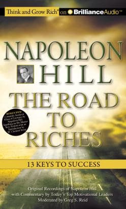 Napoleon Hill – The Road to Riches: 13 Keys to Success audiobook cover