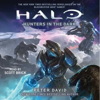 HALO: Hunters in the Dark audiobook cover