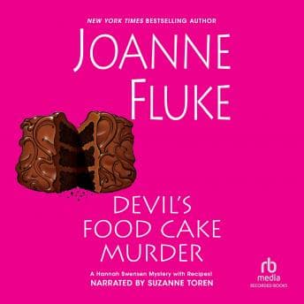 Devil's Food Cake Murder audiobook cover