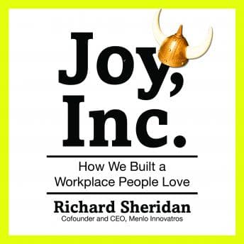 Joy, Inc.: How We Built a Workplace People Love audiobook cover