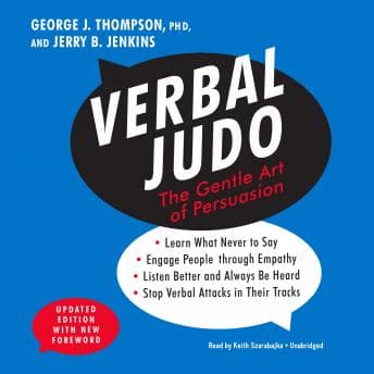 Verbal Judo, Updated Edition: The Gentle Art of Persuasion audiobook cover