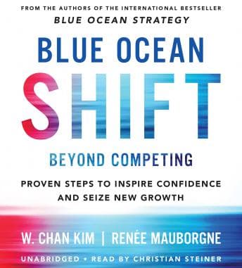 Blue Ocean Shift: Beyond Competing - Proven Steps to Inspire Confidence and Seize New Growth audiobook cover