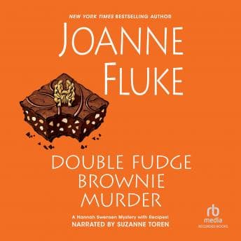 Double Fudge Brownie Murder audiobook cover