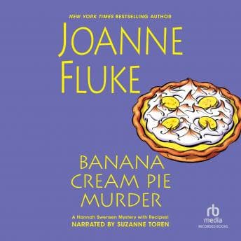 Banana Cream Pie Murder audiobook cover