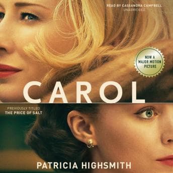 Carol: The Price of Salt audiobook cover