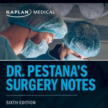 Dr. Pestana's Surgery Notes: Pocket-Sized Review for the Surgical Clerkship and Shelf Exams audiobook cover