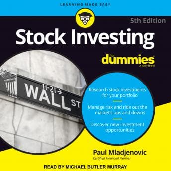 Stock Investing For Dummies: 5th Edition audiobook cover