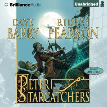 Peter and the Starcatchers audiobook cover