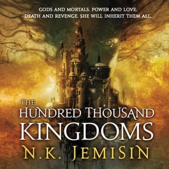 Hundred Thousand Kingdoms audiobook cover