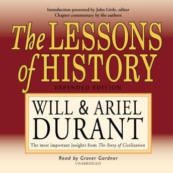 Lessons of History audiobook cover
