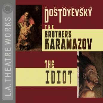 Brothers Karamazov and The Idiot audiobook cover