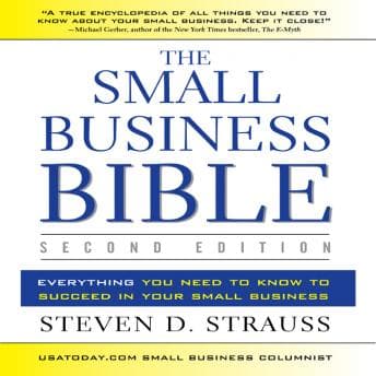 Small Business Bible, 2E: Everything You Need to Know to Succeed in Your Small Business audiobook cover