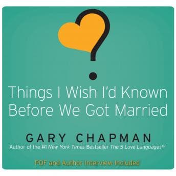 Things I Wish I'd Known Before We Got Married audiobook cover