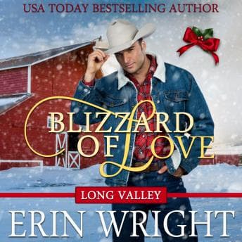 Blizzard of Love: A Western Holiday Romance Novella (Long Valley Romance Book 2) audiobook cover
