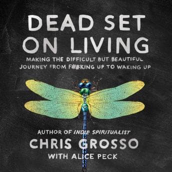 Dead Set on Living: Making the Difficult but Beautiful Journey from F#*king Up to Waking Up audiobook cover