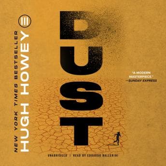 Dust audiobook cover