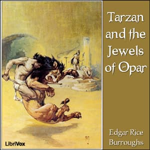 Tarzan and the Jewels of Opar audiobook cover