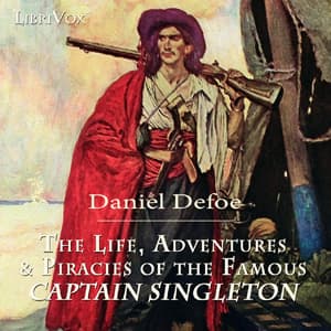 Life, Adventures & Piracies of Captain Singleton audiobook cover