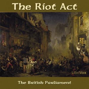 Riot Act audiobook cover