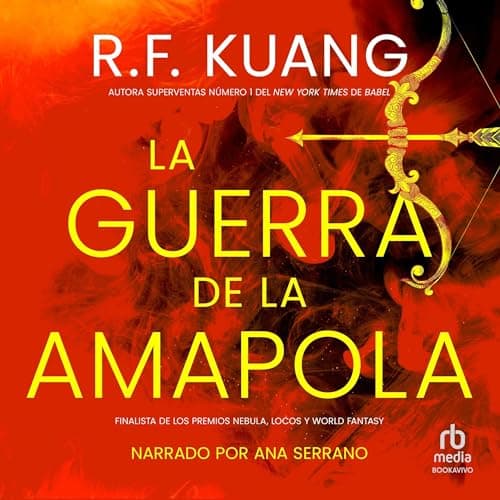 La guerra de la amapola audiobook cover