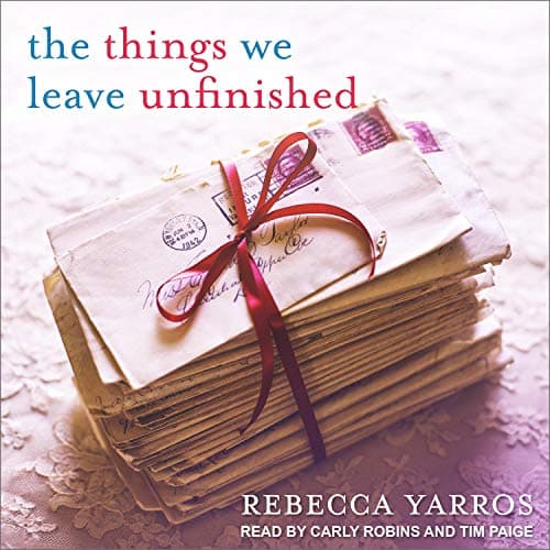 The Things We Leave Unfinished audiobook cover